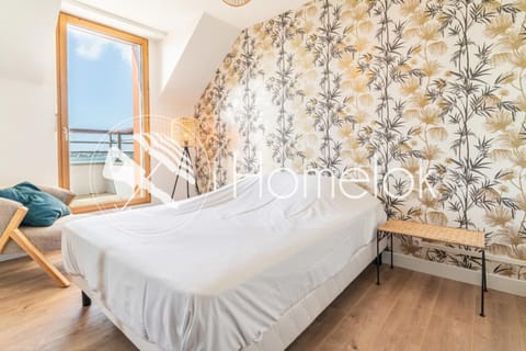 Balcon ensoleillé et confort moderne T3 vue mer Apartment in Brittany