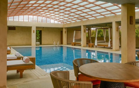 Pool view, Swimming pool, sunbed