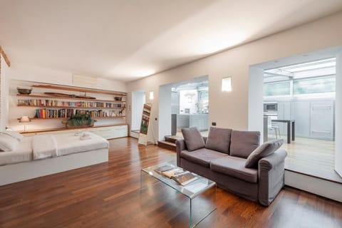 Kitchen or kitchenette, Living room, Photo of the whole room, Dining area, Bedroom