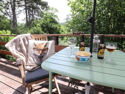 Patio, Natural landscape, Garden, View (from property/room), Balcony/Terrace, Dining area, Garden view