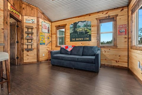 Hill Country Cabin - Cozy Rustic Getaway Cabin in Rio Grande