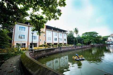 Property building, Lake view, Sunrise