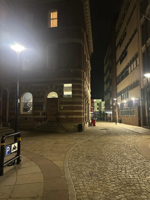 Property building, Night, Street view, Location