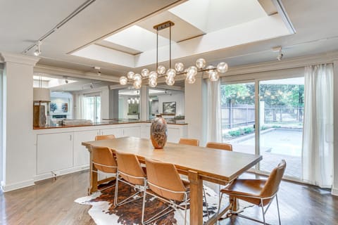 1 Mi to OU! Group Getaway with Game Room, Pool House in Norman