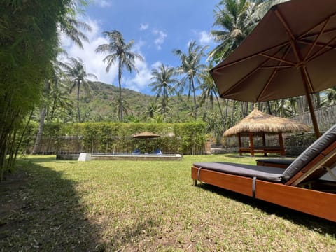 Natural landscape, Mountain view, Pool view, sunbed