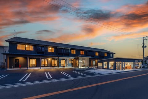 Property building, Sunset
