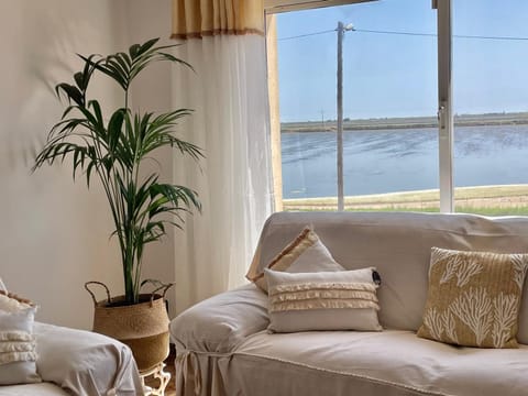 Natural landscape, Living room, Lake view, River view