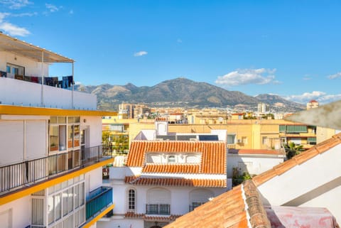 View (from property/room), Balcony/Terrace, Mountain view, Quiet street view
