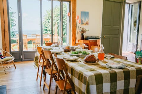 Living room, Garden view, kitchen