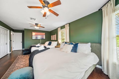 21 Guest Retreat 2StorySlide Golf Sim HtdPool House in Indian Shores