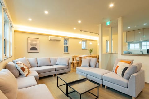 Living room, air conditioner