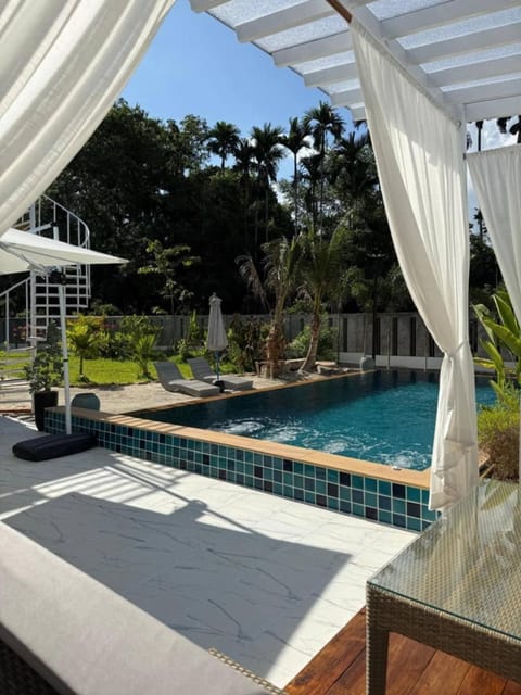 Pool view, Swimming pool, Sunrise, Sunset, sunbed