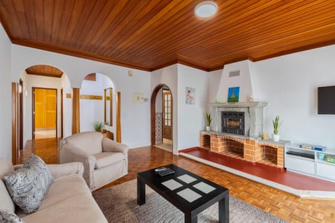 TV and multimedia, Living room, fireplace