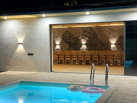 Property building, Swimming pool, furniture