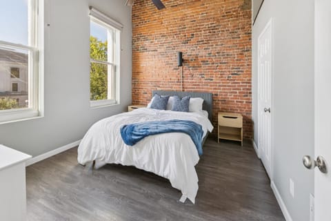 Rustic-Industrial Loft with Courthouse Views apts Apartment in Bloomington