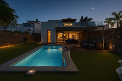 Property building, Pool view, Swimming pool