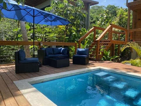 Day, Natural landscape, Garden, Garden view, Pool view, Swimming pool, sunbed