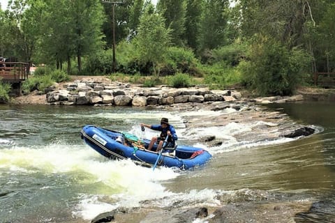 Modern Home on Rio Grande River House in Del Norte