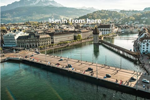 Mount Pilatus view Apartment Lucerne with free parking & WIFI Apartment in Lucerne