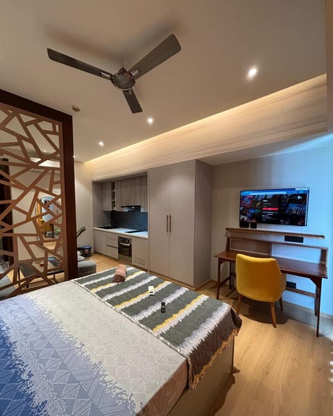 Bed, Bedroom, wardrobe