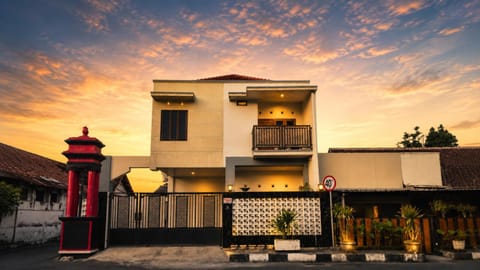 Property building, Sunset