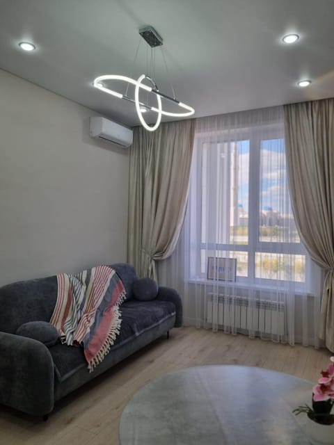 Living room, Seating area, air conditioner