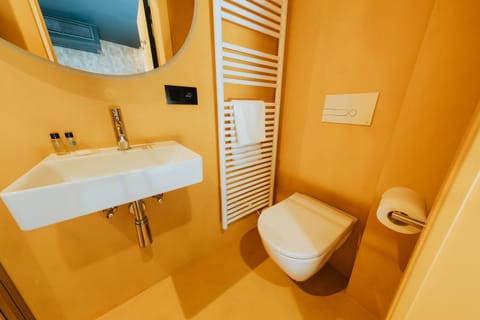 Toilet, Bathroom, towels