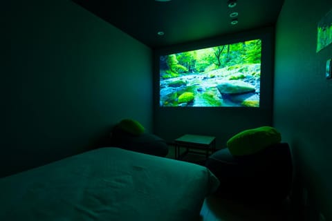 Bed, TV and multimedia, Photo of the whole room, Bedroom