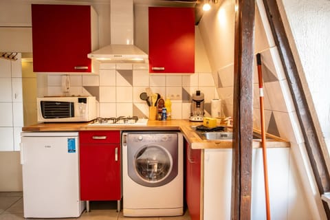 stove, toaster, washing machine