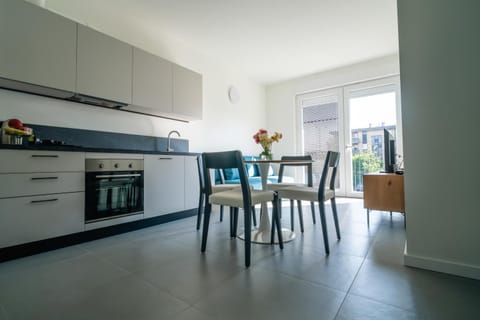 Kitchen or kitchenette, Dining area, dishwasher, oven, stove, kitchen