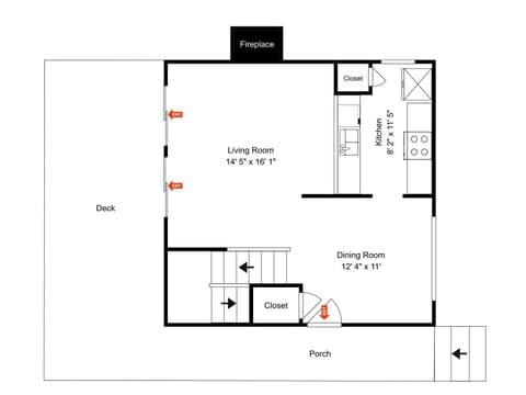 Riptide House in Surf City