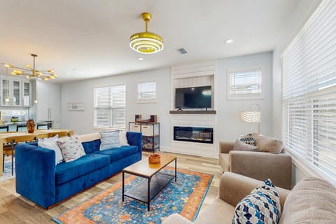 Modern Living in Texas! Home 2 Blocks to Lake LBJ House in Granite Shoals