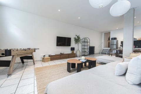 Loft Station Parking Video Projector near Tours Apartment in Tours