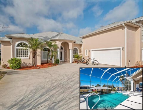 Luxury 4-Bedroom Canal Home with Pool House in Palm Coast