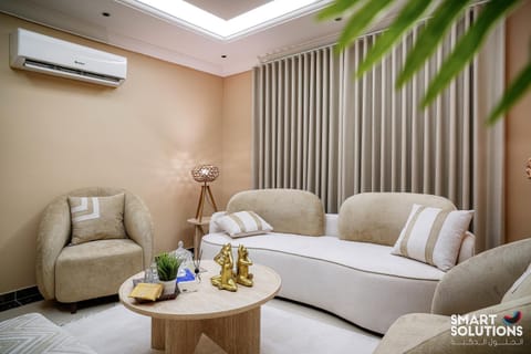 Seating area, air conditioner