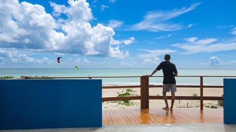 Off site, Day, Natural landscape, View (from property/room), Balcony/Terrace, Beach, Guests, Sea view