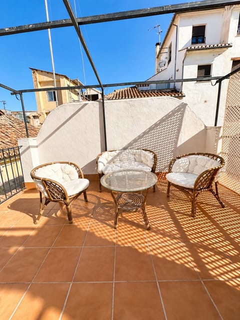 Patio, Day, View (from property/room), Balcony/Terrace, Living room, Seating area