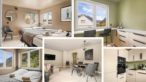 Bed, TV and multimedia, Living room, Bedroom, kitchen