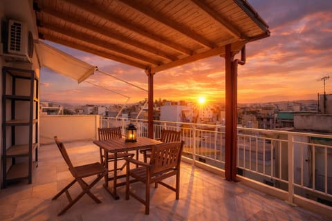 Acropolis Penthouse View Apartment in Athens