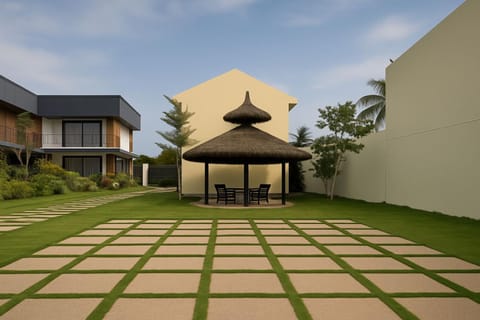 Patio, Natural landscape, Garden, Garden view