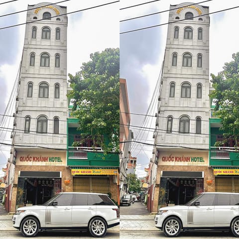 Property building, Day, Neighbourhood, City view, Landmark view, Street view, Location, Parking
