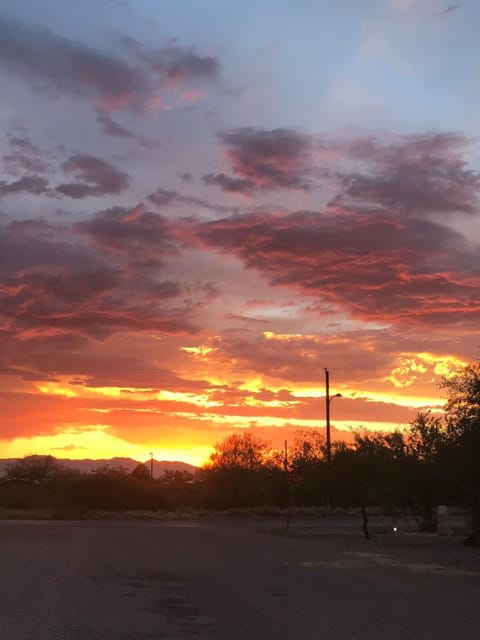 Natural landscape, Sunset