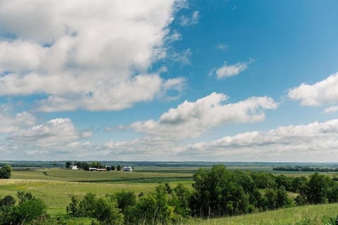 Cozy Log Cabin Secluded haven off the IA River Cabin in Iowa