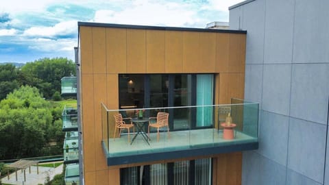 Property building, Patio, Day, View (from property/room), Balcony/Terrace