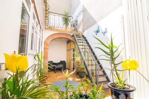 Inner courtyard view, Inner courtyard view