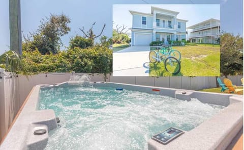 Beachside Home Heated Swim Spa Fenced Yard House in Palm Coast