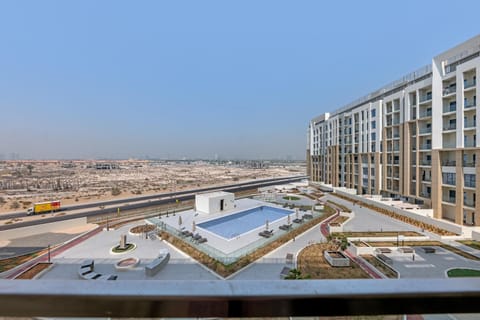 Property building, City view, Swimming pool
