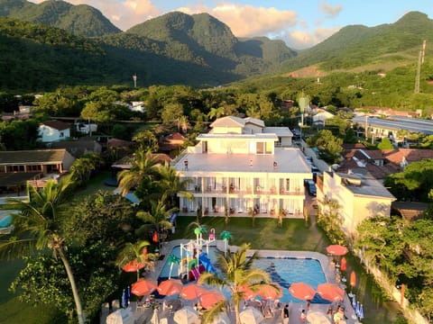 Property building, Natural landscape, Mountain view, Pool view