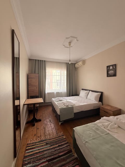 Bed, Photo of the whole room, Bedroom, hair dresser, minibar, wardrobe, air conditioner