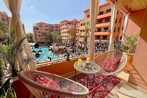 Balcony/Terrace, Pool view